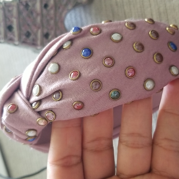 Knotted Headbands for Women Hair Twist Rhinestone Top Knot ... - Picture 3 of 4